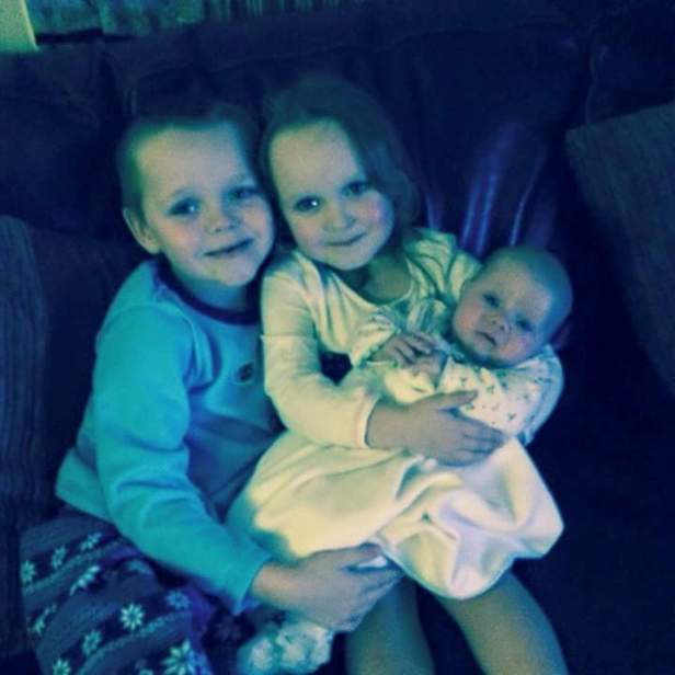 Brandon Lacia and baby Lia