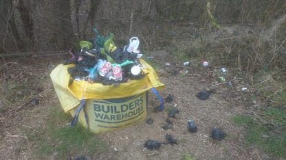 SWP north end pile 180113