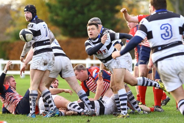 Pat Eccles scrum half passing