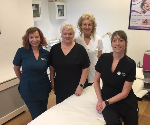 l -r Julie Johnson Melody Peters Tracey Roberts Tess White