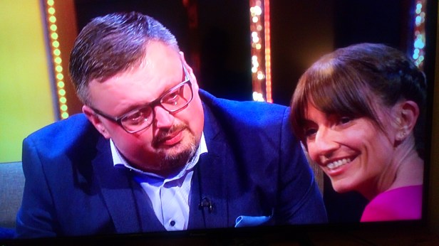 Mike Jarman with Davina McCall