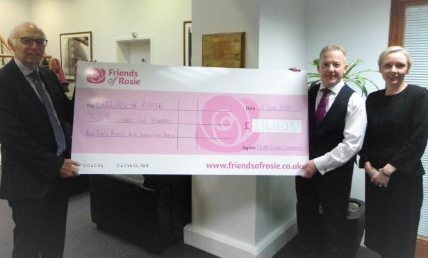 Deans Court Chambers cheque presentation June 2019 resize