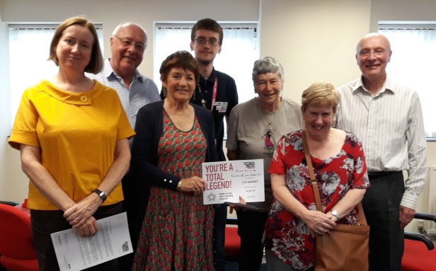 Trafford Bridge Club L-R Sue Temperley; Martin Lupton; Brenda Hooley; Joe Burns; Sue Ralph; Edwina Abbott; Eric Lupton.jpg