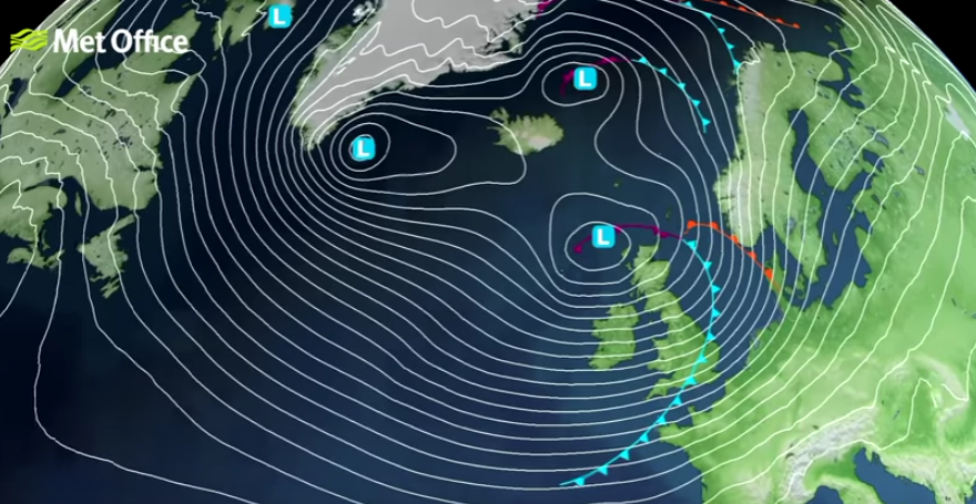 Storm Ciara set to hit the UK at the weekend with winds over 80mph ...