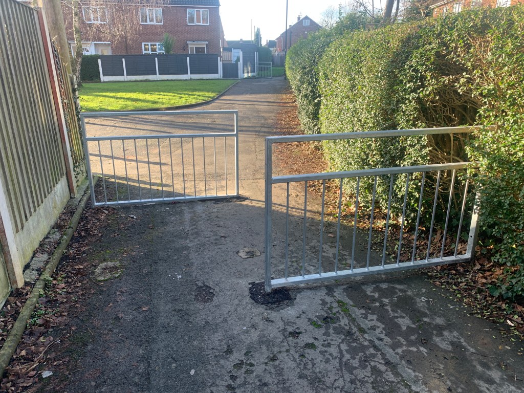 Parish Council installs barriers