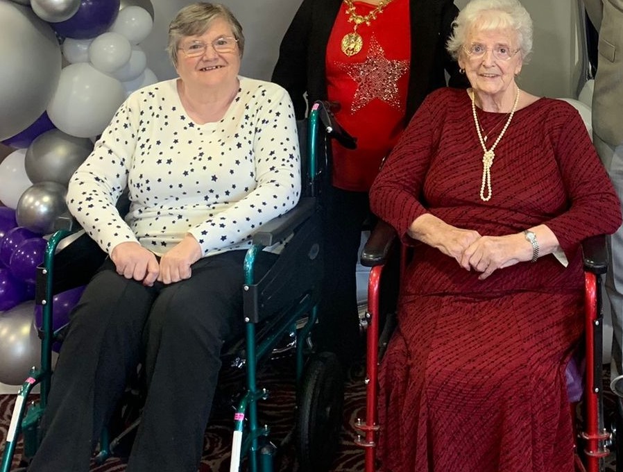 Rose Turner and Phyllis Kermode