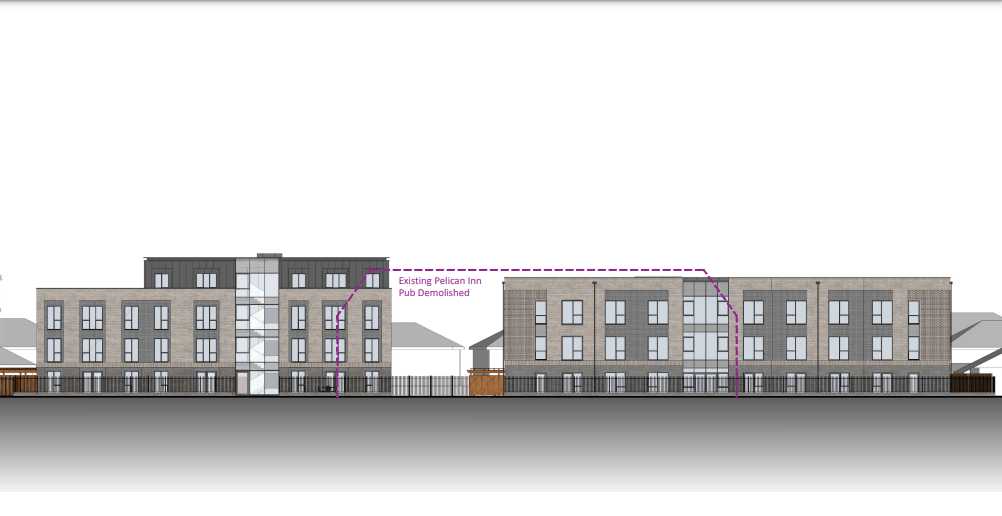 Street scene front view (Amended)