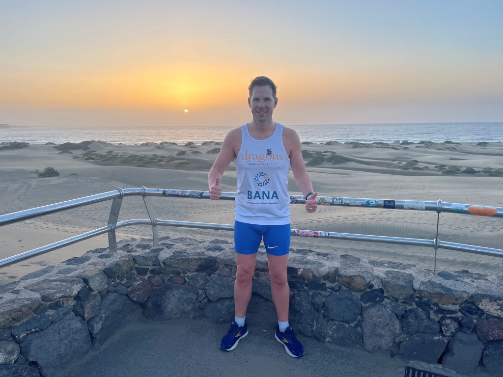 Man from Trafford will brave the Manchester Marathon with a benign brain&nbsp;tumour