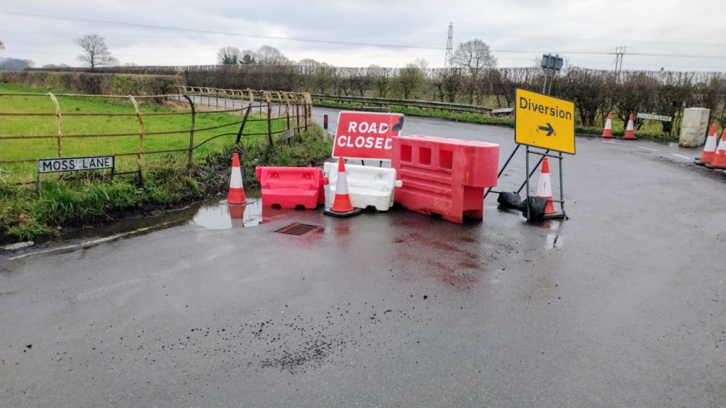 Exclusive: Covershaw Lane in Partington to reopen at the end of March&nbsp;2025