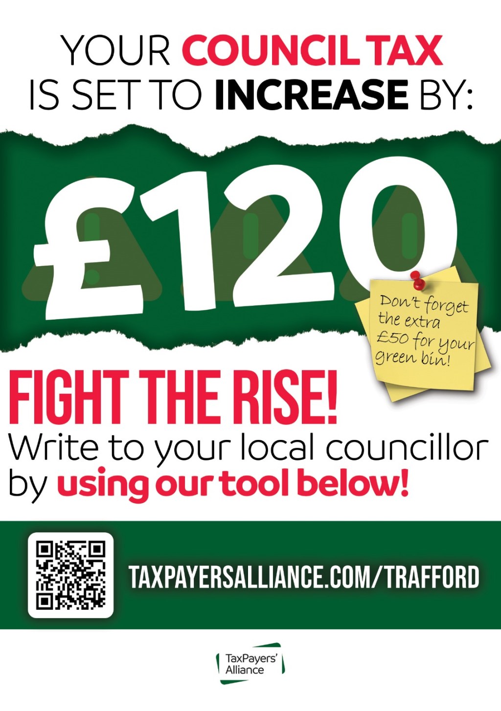 Reform UK and Taxpayers Alliance link up in Trafford to fight the proposed 7.49% Council Tax&nbsp;rise