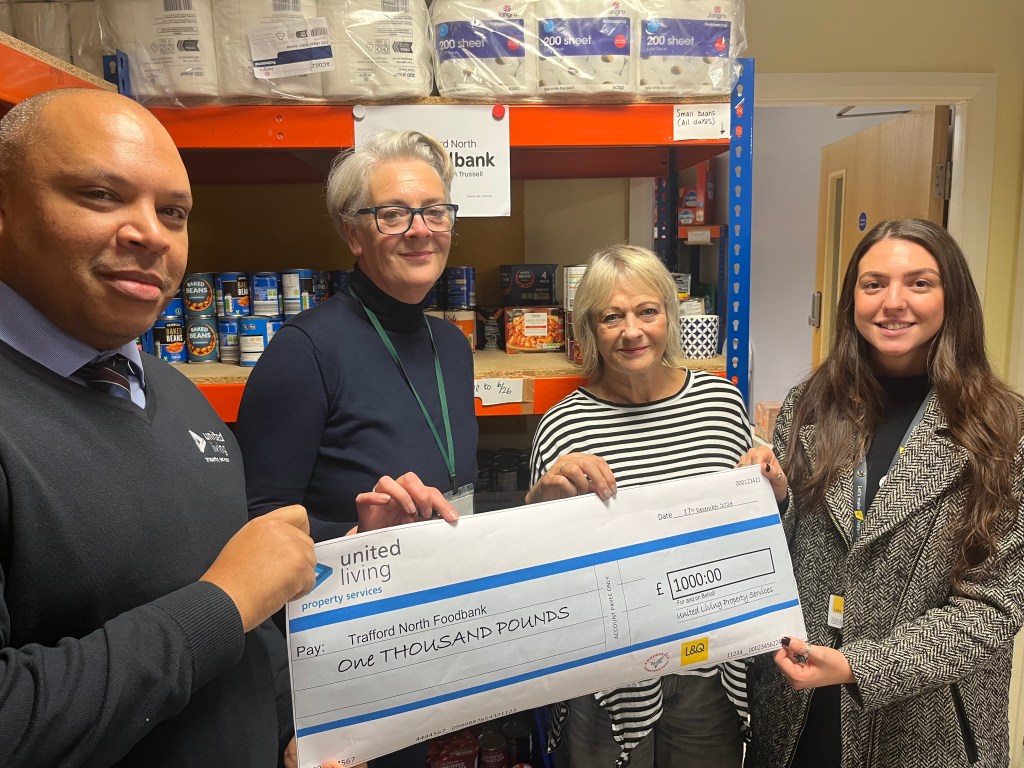 First two projects in the North West receive donations by L&Q’s MWIP partner 