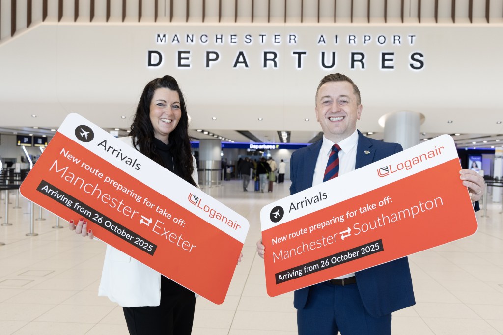 New flights from Manchester announced by regional airline to boost&nbsp;growth