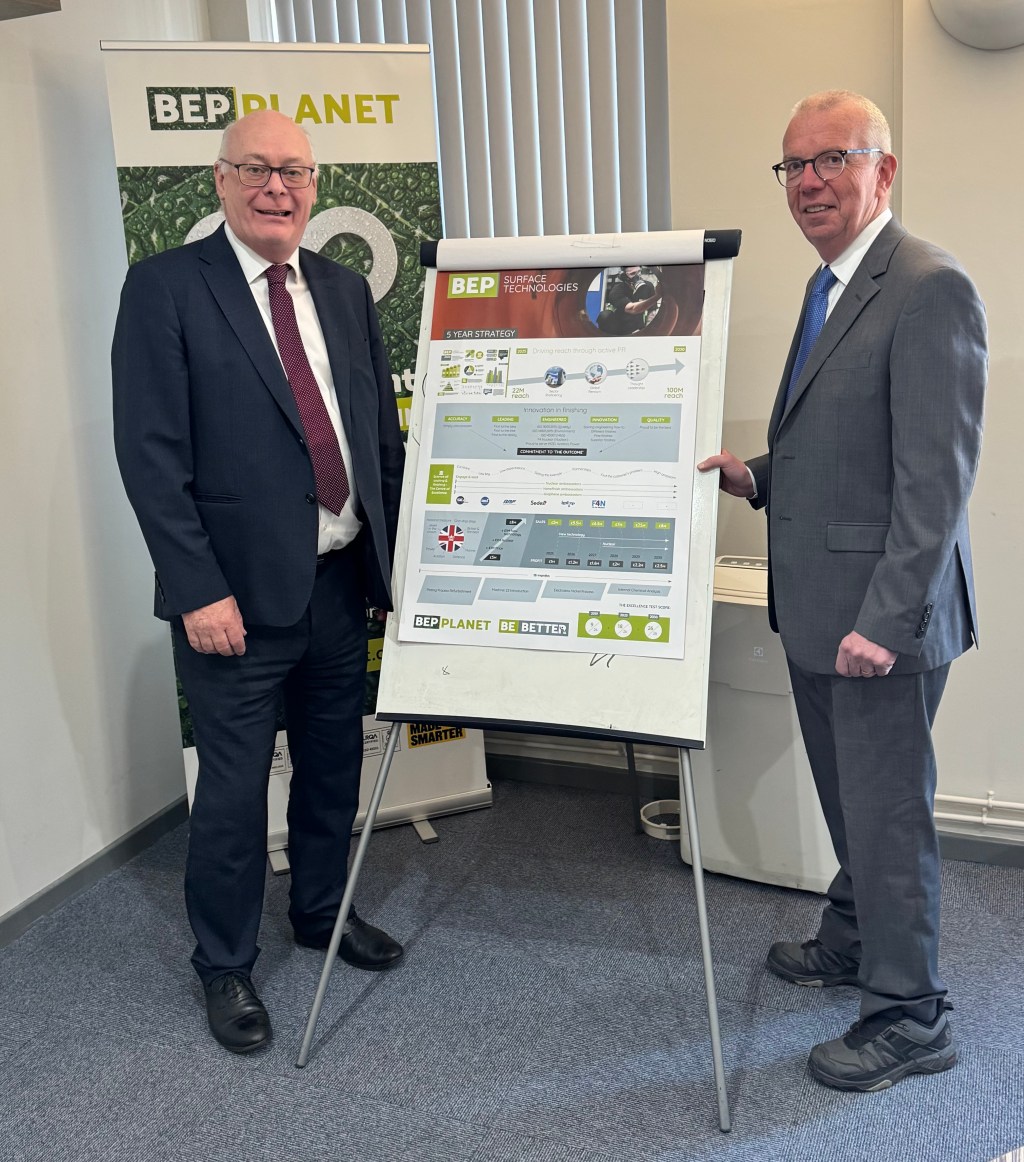 BEP Surface Technologies Targets £8M Revenue by&nbsp;2030