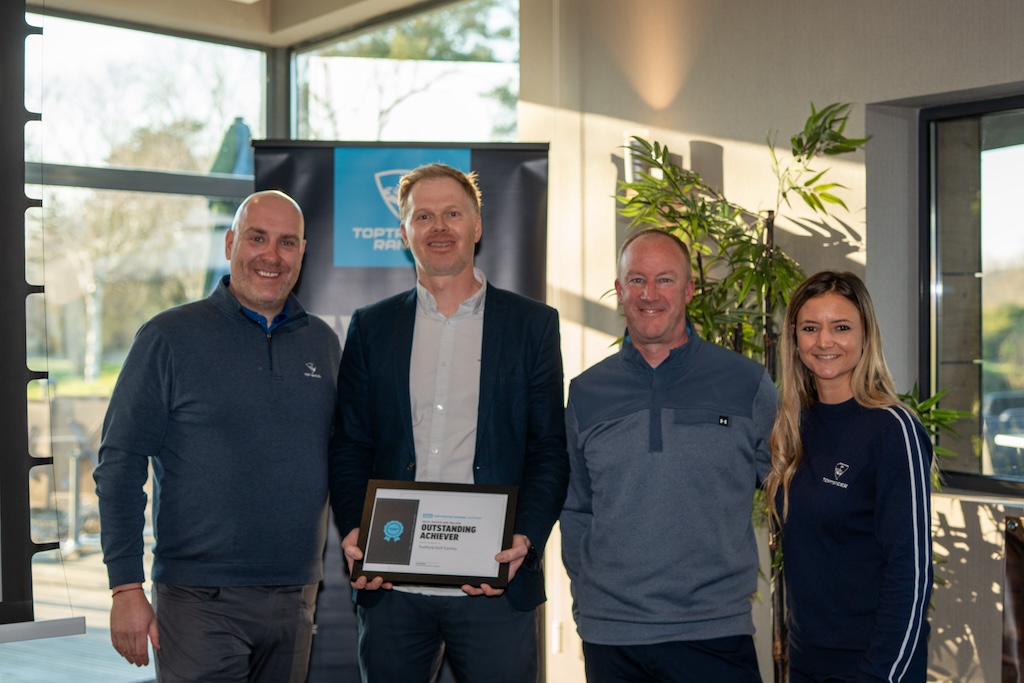 Trafford Golf Centre celebrate success with Toptracer&nbsp;award