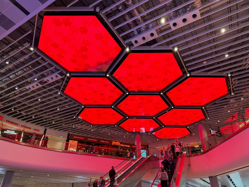 Manchester Airport turns red as United fans fly to Spain for Europa&nbsp;Final