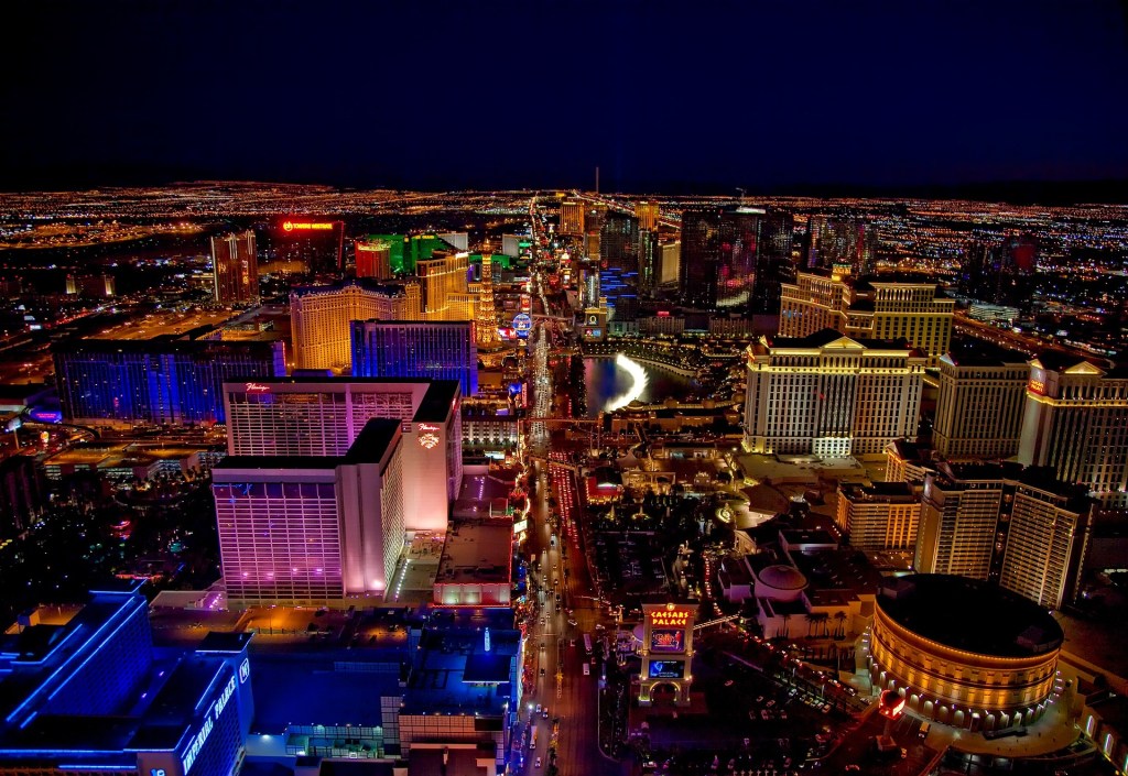 Manchester Airport marks a year of direct flights to Las&nbsp;Vegas