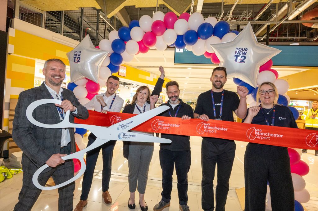 New section of Terminal 2 departure lounge opens at Manchester&nbsp;Airport