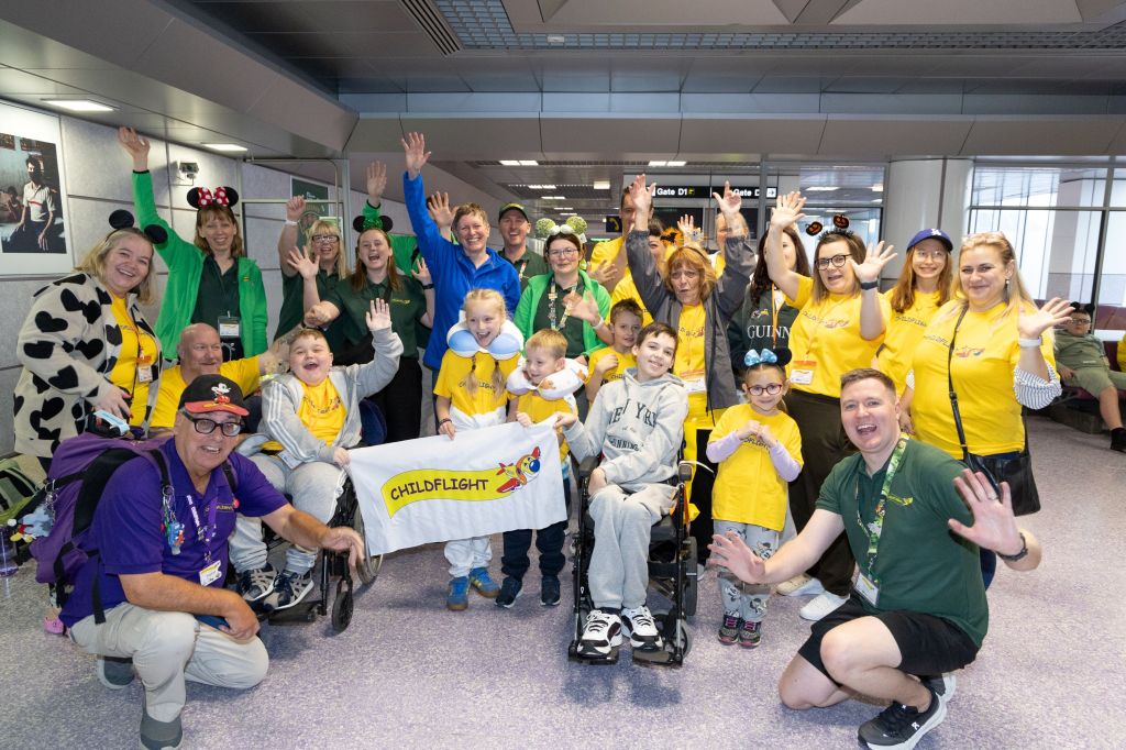 Special memories for young people and their families on Florida&nbsp;trip