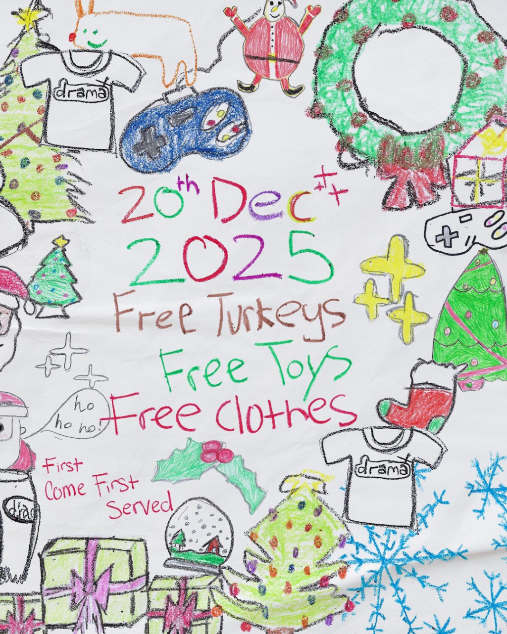 Trafford Festive Event: Families in need of support&nbsp;welcome
