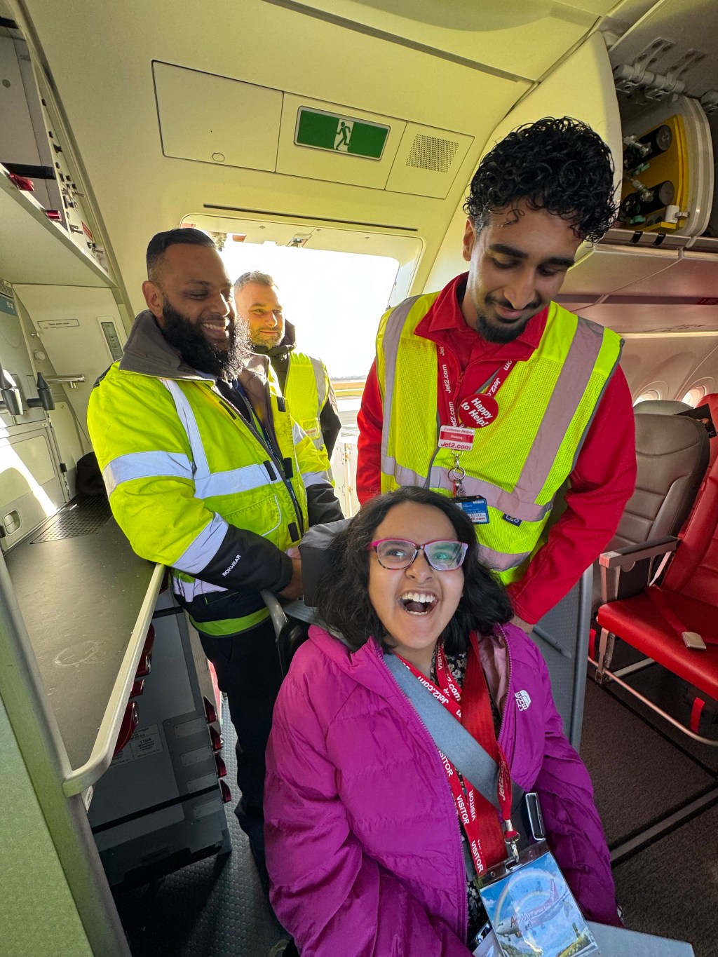 Manchester Airport Gives Special Tour to Fundraising&nbsp;Teen