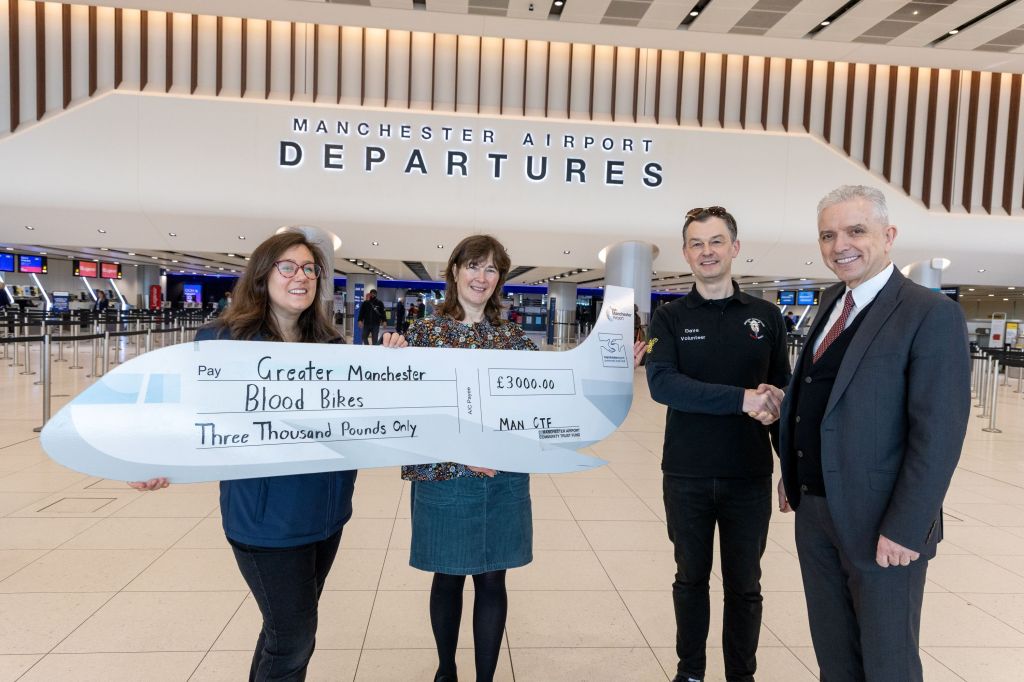 Community Grants from Manchester Airport Boost Local&nbsp;Charities